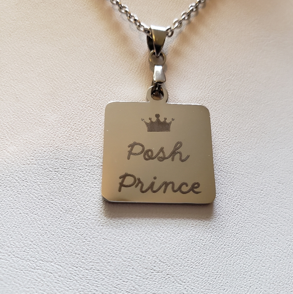"Posh Prince" Pendant Necklace